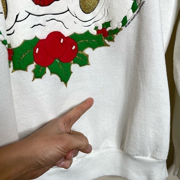 Vintage 90s Christmas Sweatshirt - Picture 7 of 8
